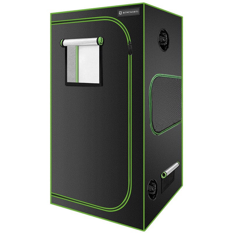 3x6 grow tent 3x3 Grow Tent, 36"x36"x72", High Reflective Mylar with Observation Window and Floor Tray – BENEHORTI
