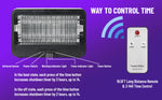 Bug Zapper Indoor outdoor, 20W Commercial Grade Powerful Electric Bulbs Zapper, Durable Fly Trap Mosquito Gnat, Moth, Wasp Trap, Fly Zapper Killer Bug Light for Office, Farm, Restaurant, Warehouse